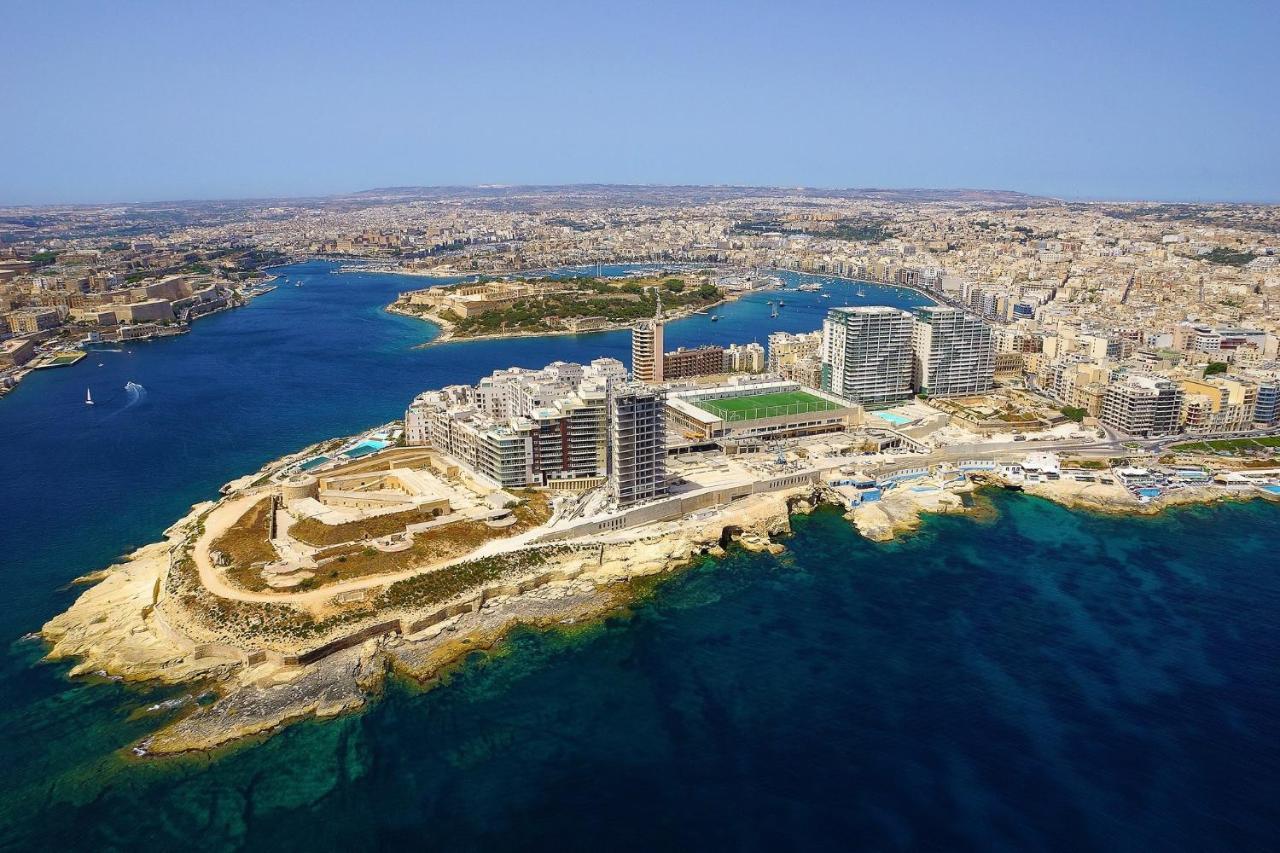 Luxe Apartment With Valletta And Harbour Views Сліма Екстер'єр фото