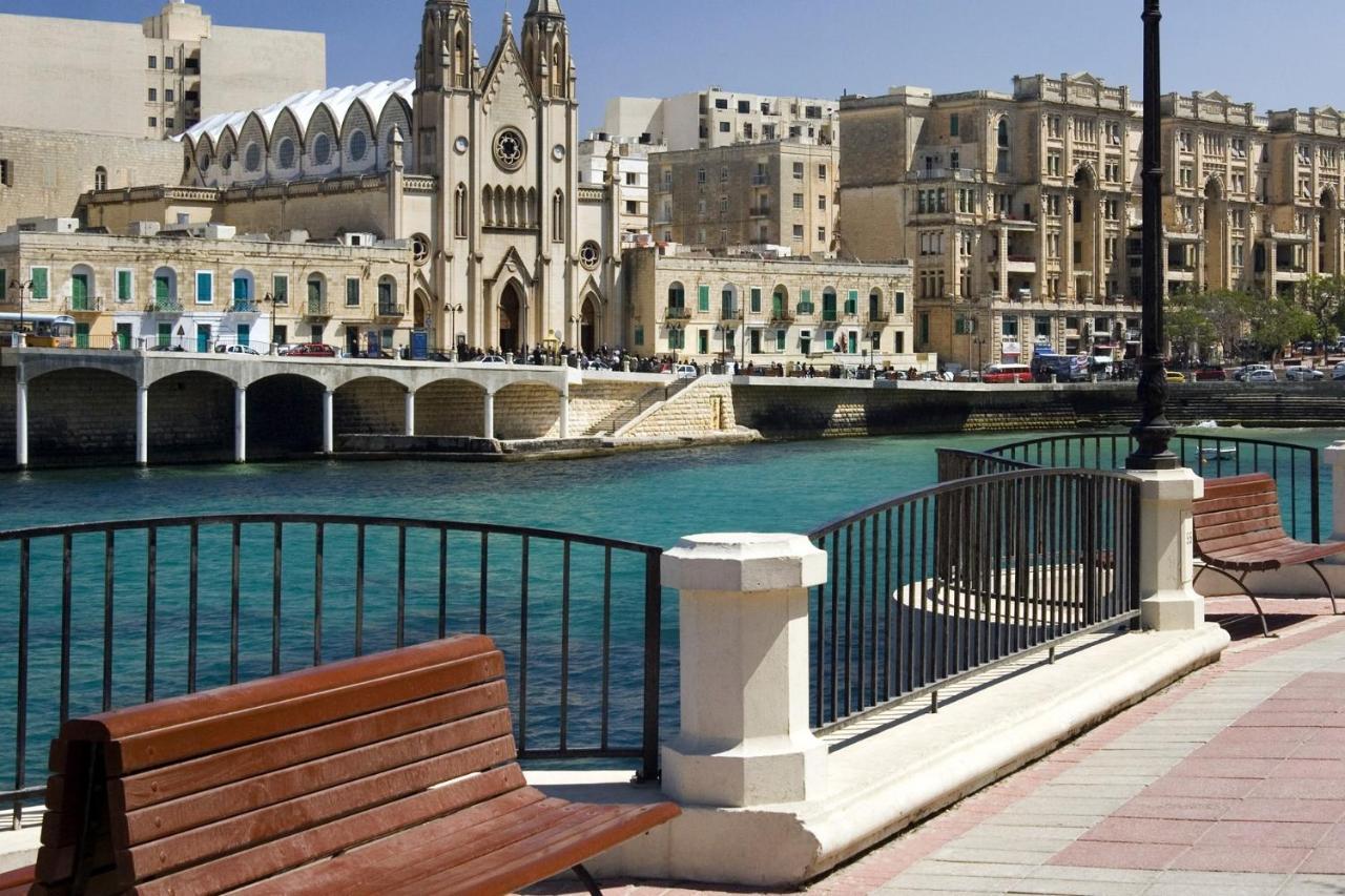 Luxe Apartment With Valletta And Harbour Views Сліма Екстер'єр фото