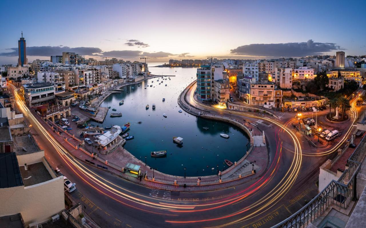 Luxe Apartment With Valletta And Harbour Views Сліма Екстер'єр фото