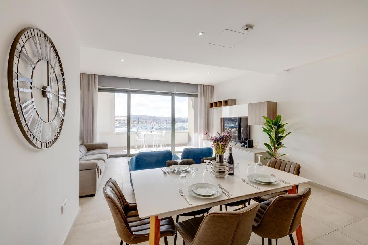 Luxe Apartment With Valletta And Harbour Views Сліма Екстер'єр фото