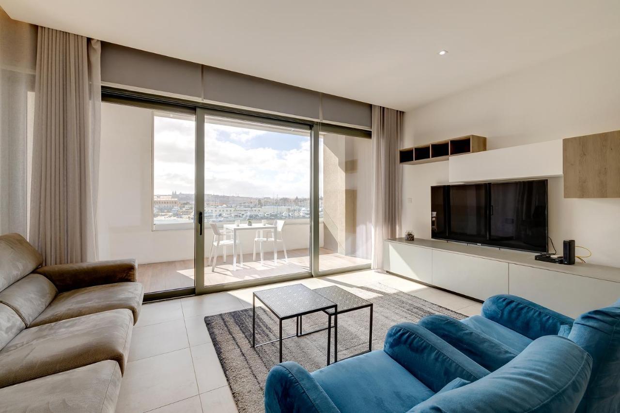 Luxe Apartment With Valletta And Harbour Views Сліма Екстер'єр фото