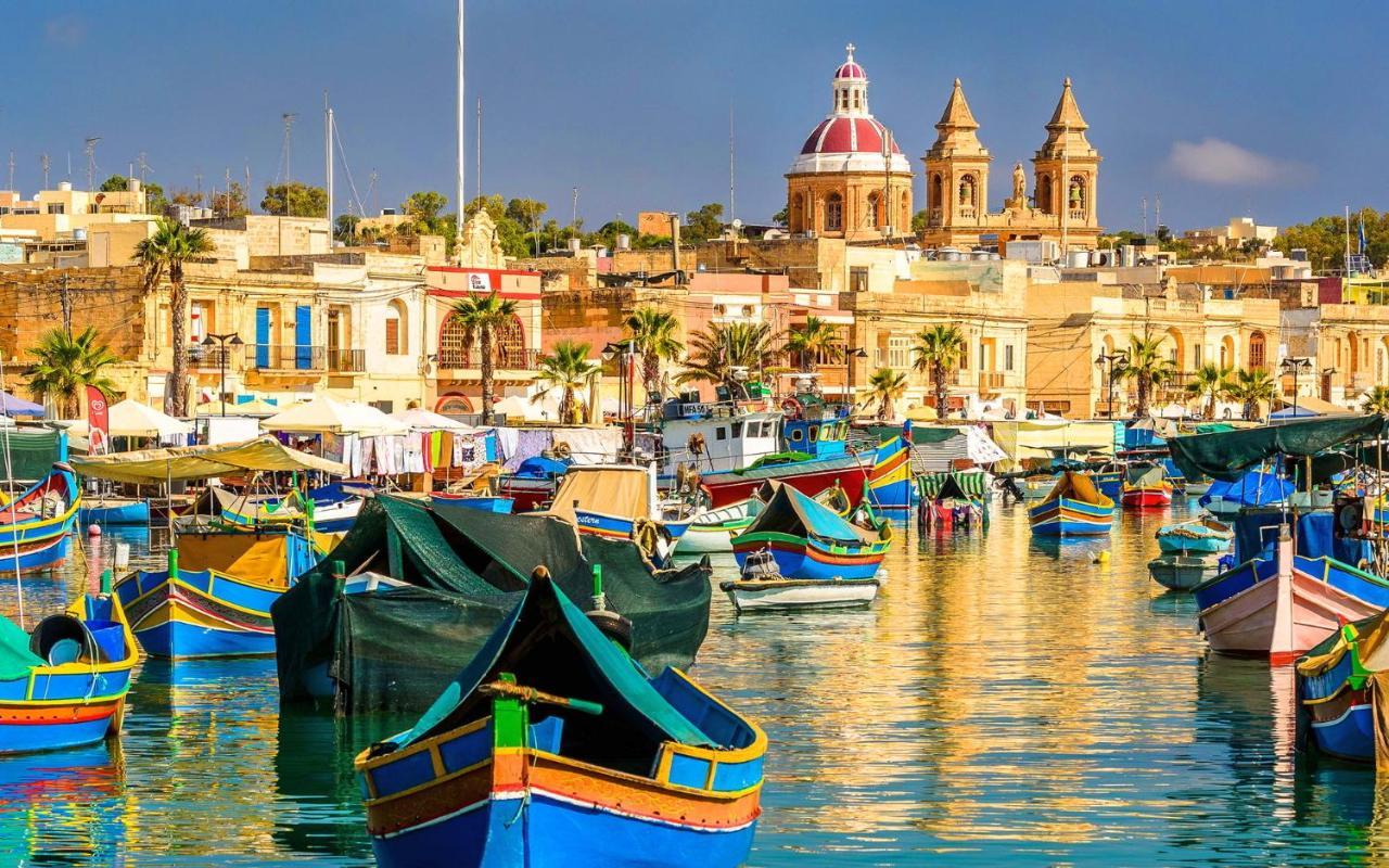 Luxe Apartment With Valletta And Harbour Views Сліма Екстер'єр фото